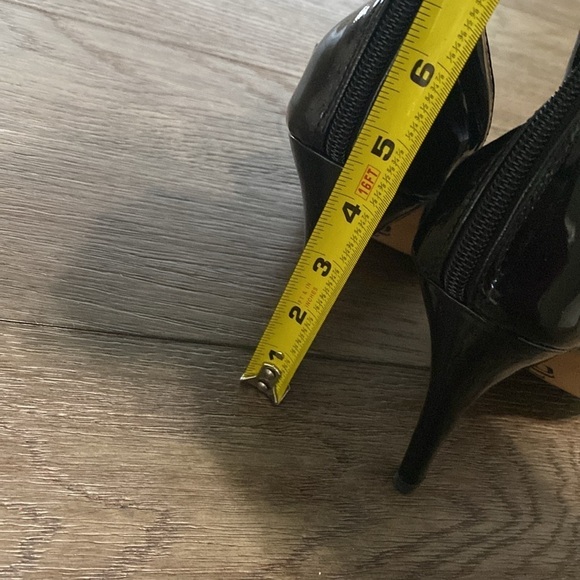 NWT BURJU Amante Thick Ankle Strap Heeled Sandals | Black | size 11 - Picture 13 of 13